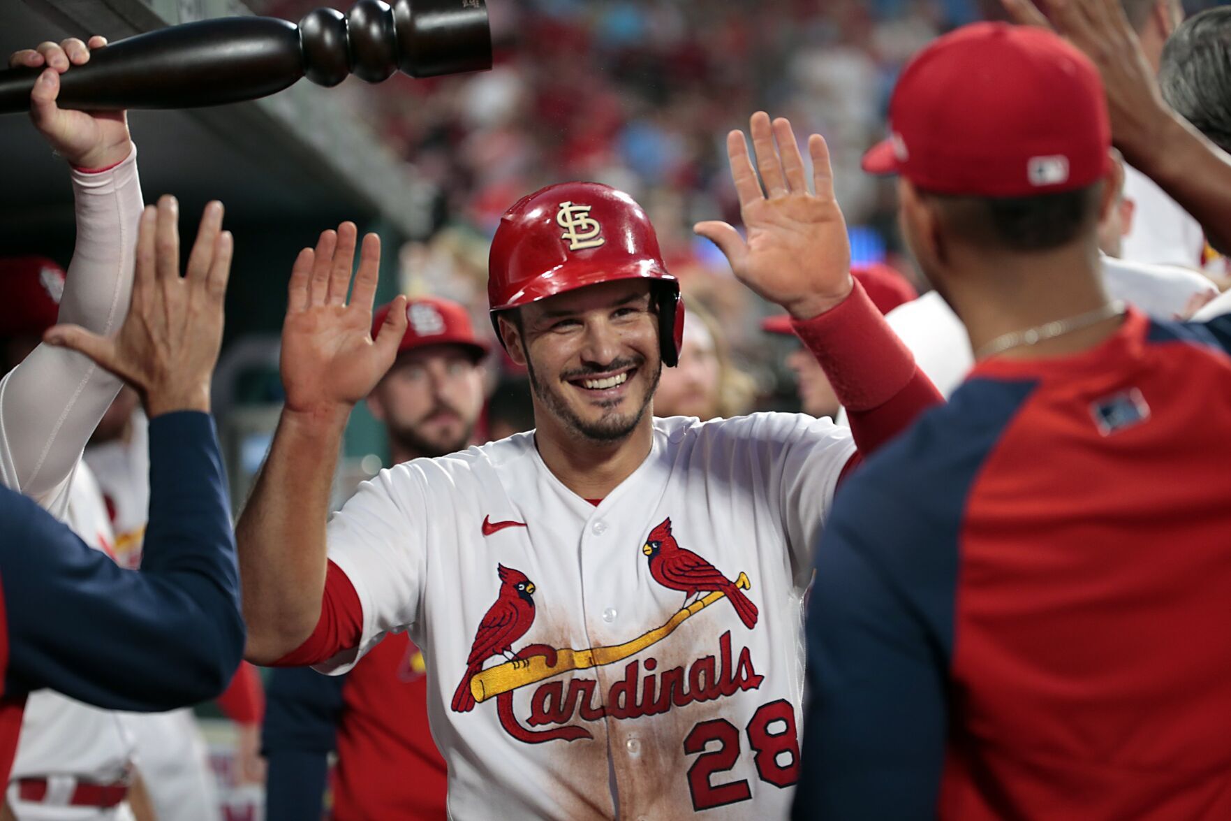 Cardinals, Brewers at Busch